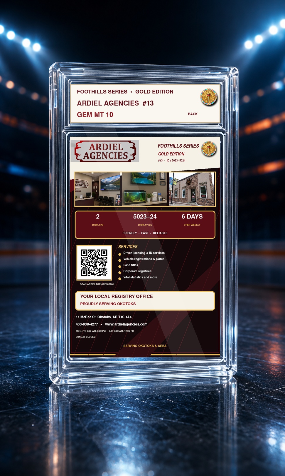 Ardiel Agencies location details and audience card